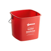 Omcan USA 81017 - (81017) Cleaning Pail, 3 Qt., For Sanitizing Solution