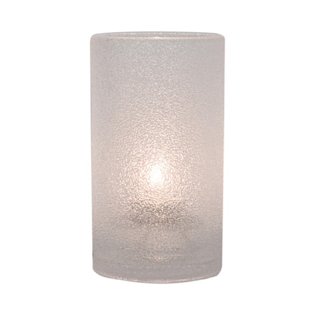 Hollowick 43517CI Clear Ice Silo 5" Glass Cylinder 5"H X 2.63" Dia. (mm: 127 H X 67 Dia.)