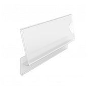 Bauscher Hepp 55.0228.9900 - Label Holder, 3-1/8" X 1-7/8", Front