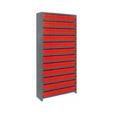 Quantum CL1275-801_BLUE - Shelving Unit, Closed, 12"D X 36"L X 75"H