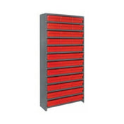 Quantum CL1275-801_GRAY - Shelving Unit, Closed, 12"D X 36"L X 75"H