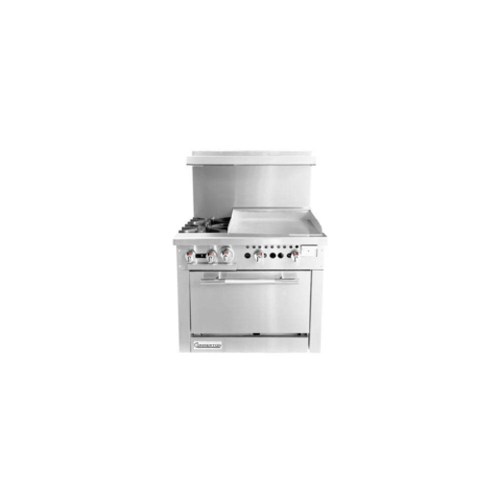 Connerton CN36-2-24G_LP - Restaurant Range, Gas, 36"W X 33.9"