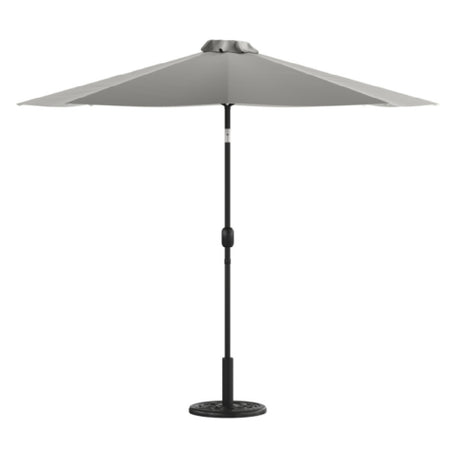 Flash Furniture GM-402003-UB19B-GY-GG Sunny Patio Umbrella 9 Foot Round Top