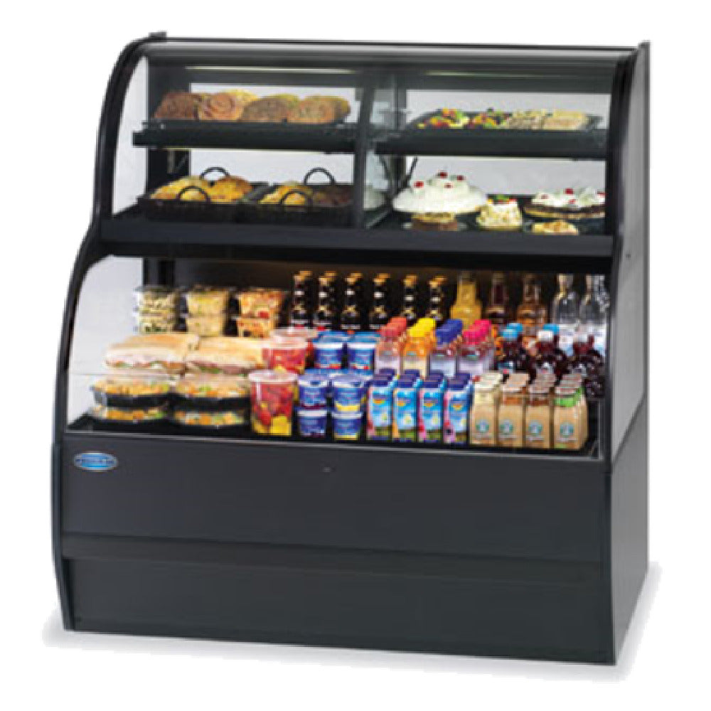 Federal Industries SSRC-3652 Specialty Display Convertible Merchandiser With Refrigerated Self-serve Bottom & Convertible Top