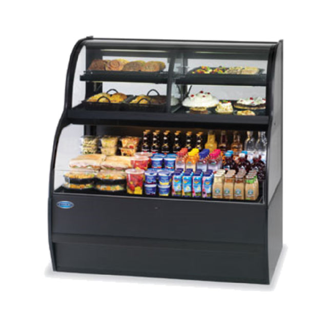 Federal Industries SSRC3652 Specialty Display Convertible Merchandiser With Refrigerated Self-serve Bottom & Convertible Top