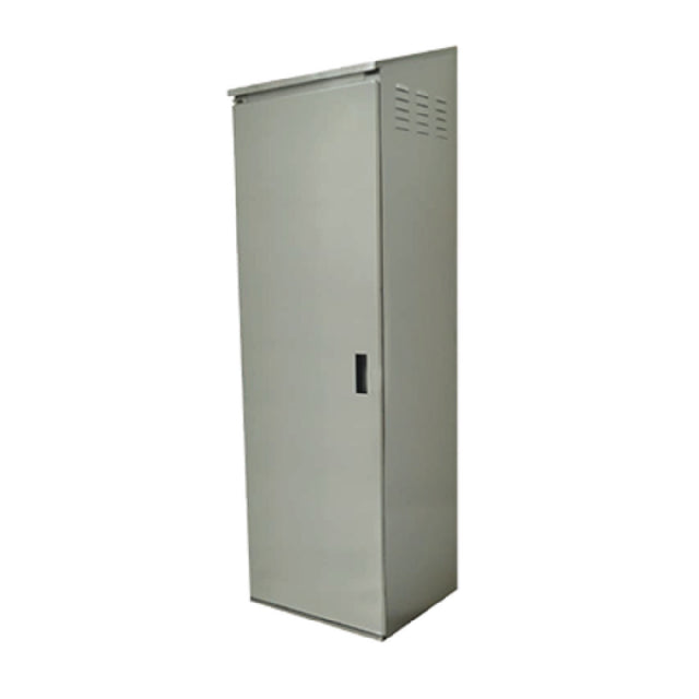 Advance Tabco CAB-4 Free Standing Cabinet 25-3/16"W X 22-3/4"D X 84"H (1) Left-hinged Door