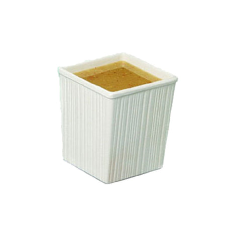 Bon Chef 9504WHTM Dressing Container 3 Qt. 4 Oz. 6-1/4" X 6-1/4" X 7"