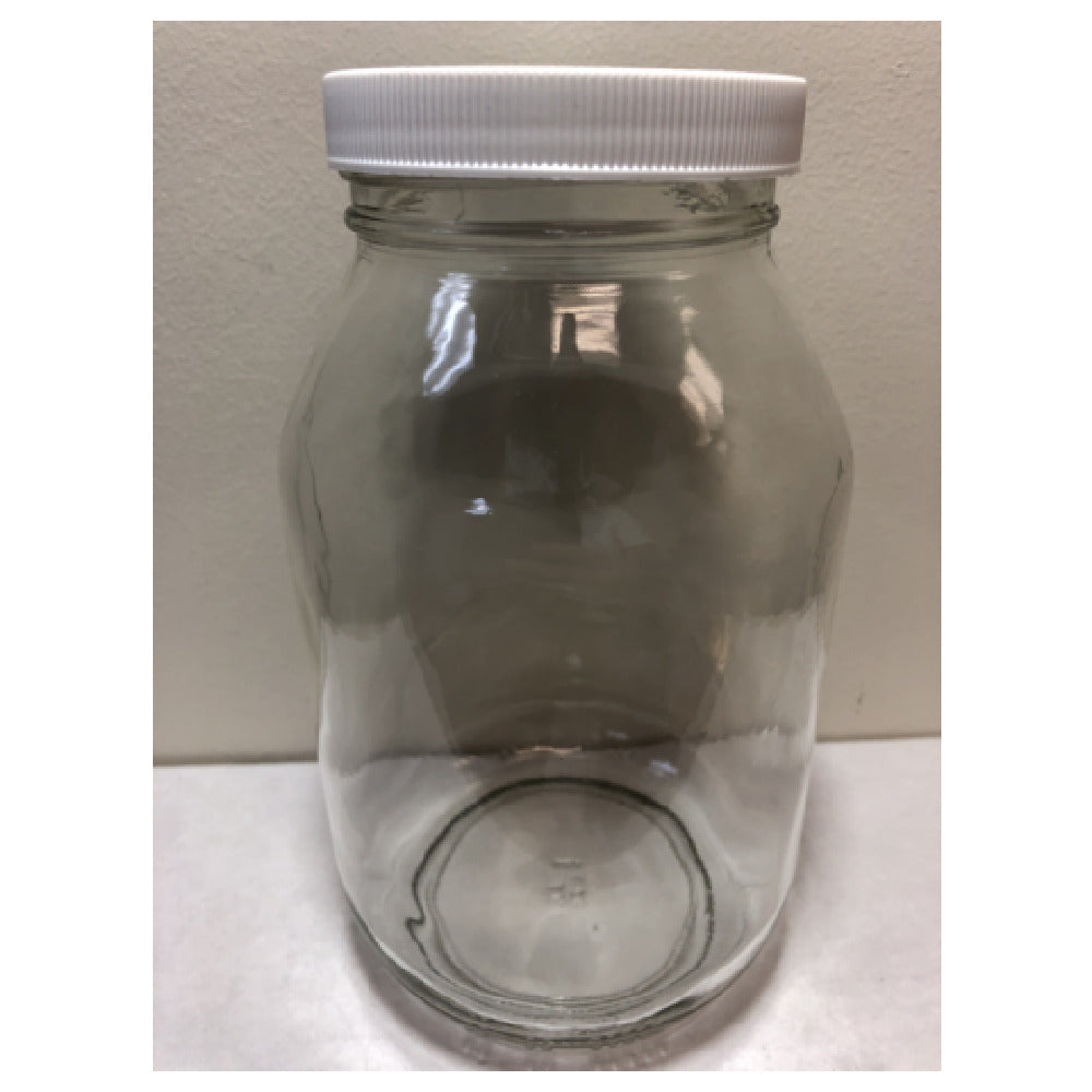 Buccaneer Container Corp 1012032010 (Buccaneer) Open Top Jar 32 Oz. Glass