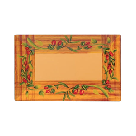 Yanco OL-210 Olive Plate 10"L X 6"W Rectangular