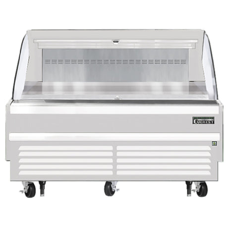 Everest Refrigeration EOMH-72-W-35-S Horizontal Open Display Merchandiser 73-1/4"W X 34-1/4"D X 41"H