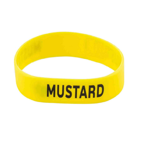 TableCraft Products 13083 - Bottle Band, "Mustard", 2-1/2" X 2-1/2" X 3/4"