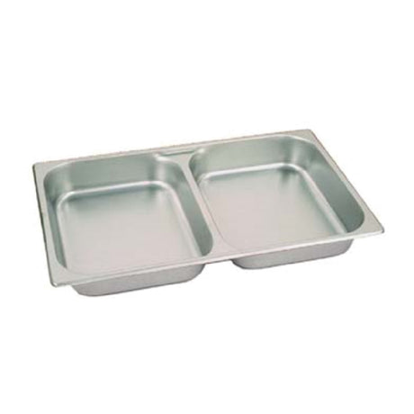 Admiral Craft DIV-200F Chafer Food Pan 2-compartment Divided