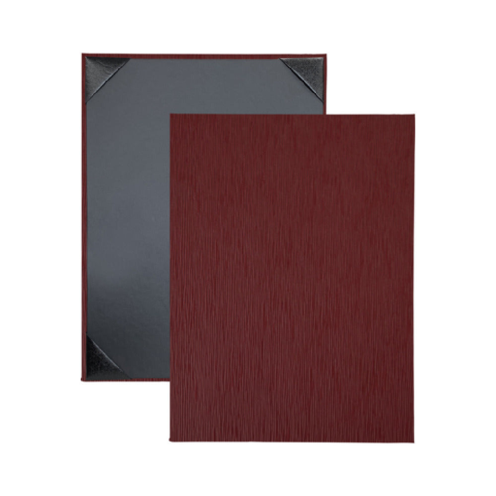 Risch VIENNA-1V 8.5X11 Vienna Hardback Wave-patterned Menu Cover (specify Color)