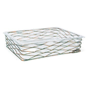 FOH BHO113PTI20 1/2 Size Patina Housing/Pan Set Shallow Includes One BHO095PTI20 1/2 Size Patina Housing Shallow