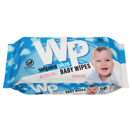 Carlisle 67811 WipesPlus® Baby Wipes Unscented Flowpack