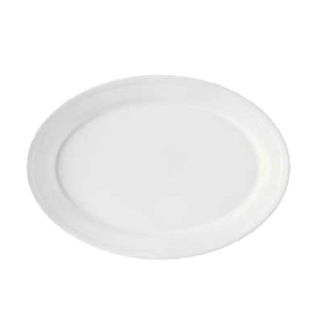 GET Enterprises OP-911-W Supermel™ Platter 9-1/4" X 6-1/4" Oval