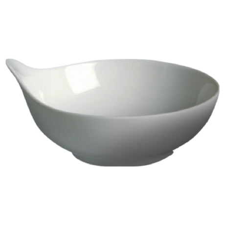 Cameo China 710-59 Fusion Sauce Bowl 6 Oz. (180 Ml) 4-3/4" X 4-1/8" X 2-1/8"H (12 Cm X 10.5 Cm X 5.4 Cm)