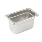 Sapphire Manufacturing SM-STP904 Steam Table Pan 1/9 Size 4" Deep 24-gauge