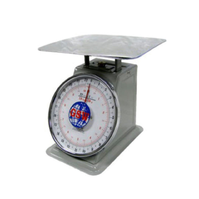 GSW USA SC-P55 Scale 55 Lb. X 4 Oz. (25 Kg X 100 G) 9-1/2" Dial Dia.