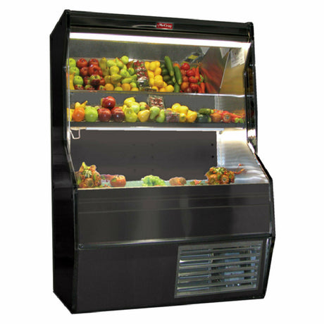 Howard-McCray SC-P32E-4S-B-LED Produce Open Merchandiser 50"W Open Front