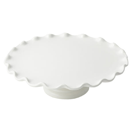 Bon Chef 9934IVYSPKLD Cake Stand 13-1/2" Dia. X 4"H Round