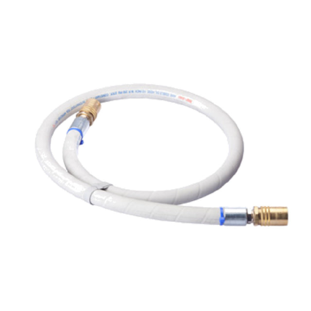 Shortening Shuttle 01-SS-914-H3-Y1 Hose Assembly-Pump 1/2"ID Hose Quick Disconnect On One End & 3/4"NPT (male) Fitting On The Other