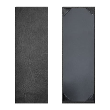 Risch HAR-1V 4.25X14 Harley Padded Antibacterial/antimicrobial Faux-leather Menu Cover (specify Color)