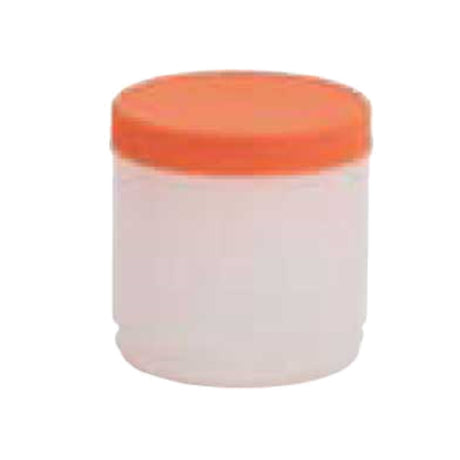 Alegacy Foodservice Products PP4OR Pourer 16 Oz. (1 Pt.) Orange Cap