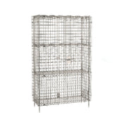 Metro SEC35S-2SE - Super Erecta® Security Unit, Stationary, Stainless Steel Finish