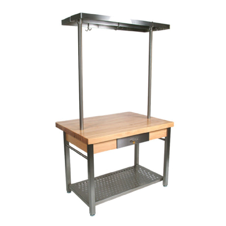 John Boos CUCG20C-PRG48 Cucina Grande' Work Table 48"W X 28"D X 35"H Overall Size