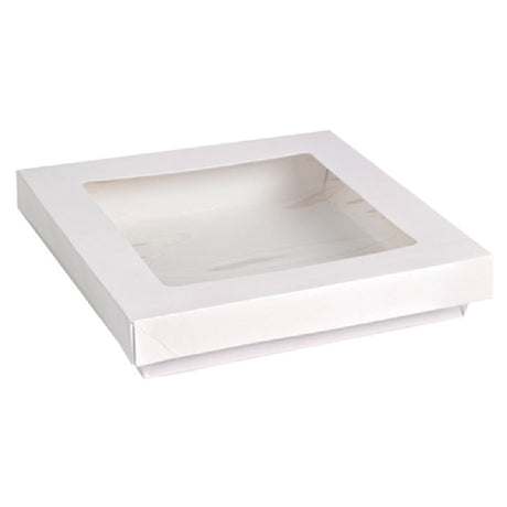 PacknWood 210KRAYWH195 - Kray Take Out Box, 60 Oz., Base: 7.1" X 7.1" X 2"