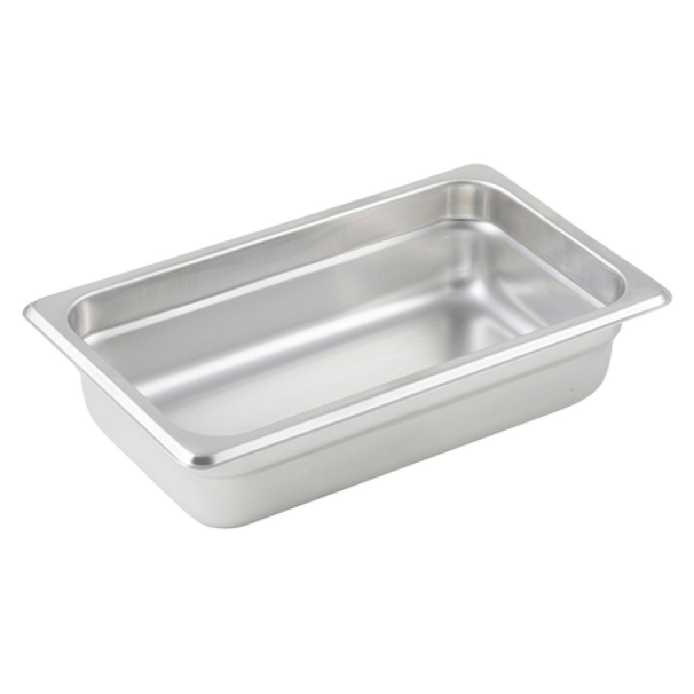 Winco SPJL-402 Steam Table Pan 1/4 Size 10-5/6" X 6-5/16" X 2-1/2" Deep