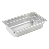 Winco SPJL-402 Steam Table Pan 1/4 Size 10-5/6" X 6-5/16" X 2-1/2" Deep