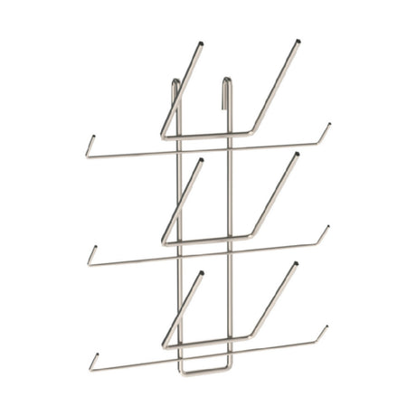 Metro BH6S - SmartWall Life Bottle Drying Rack, Holds (6) Bottles & Caps, Type 304 Stainless Steel