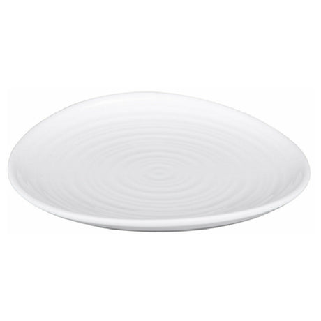 GET Enterprises DS8-W Elite Global Solutions Plate 8" Dia. X 1-1/4"H Round