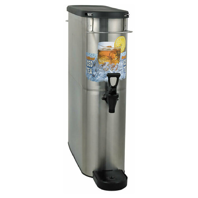 Bunn 39600.0002 TDO-N-4.0 Narrow Iced Beverage Dispenser 4.0 Gallon Capacity Sump Dispense Valve