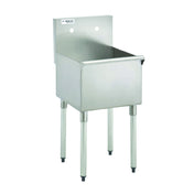 Hubert 27874 - Kratos Utility Sink, 18"W X 21-1/2"D X 41"H, (1) Compartment