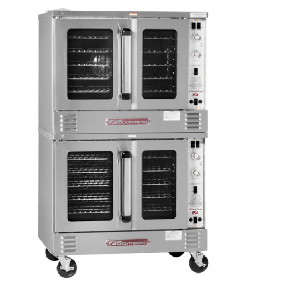 Southbend PCG140B/SD_LP Platinum Double Convection Oven Gas 70000 BTU's Each