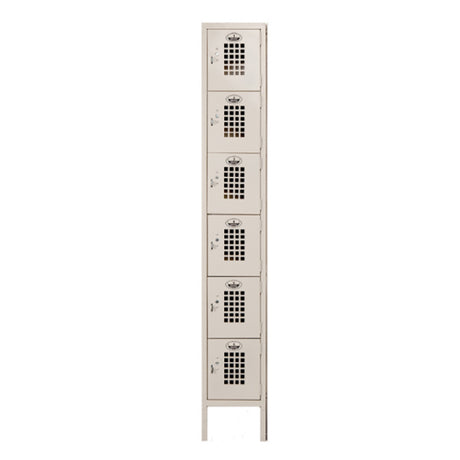 Winholt WL-66-OB - Lockers, 6-tier, Open Base