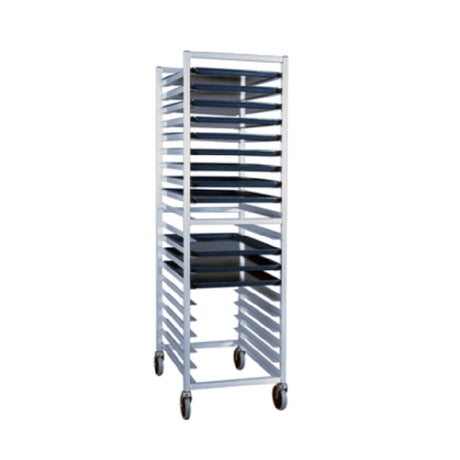 New Age Industrial 6331 Bun Pan Rack Full Height Open Sides