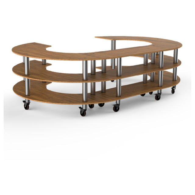 Steelite MGCMSA06BSXW Mogogo Buffet Solutions Modular Creative Serving Station