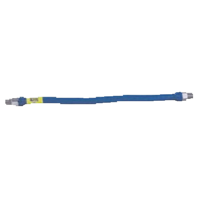 Franklin Machine Products 157-1043 Dormont® Stressguard® Gas Hose 1/2" NPT X 24" Heavy Duty With Plastic Coating