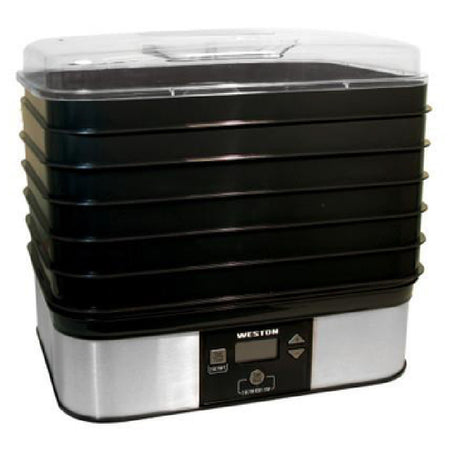 Hamilton Beach 75-0401-W Weston Digital Dehydrator Single Zone (6) 10" X 12-3/4" Trays