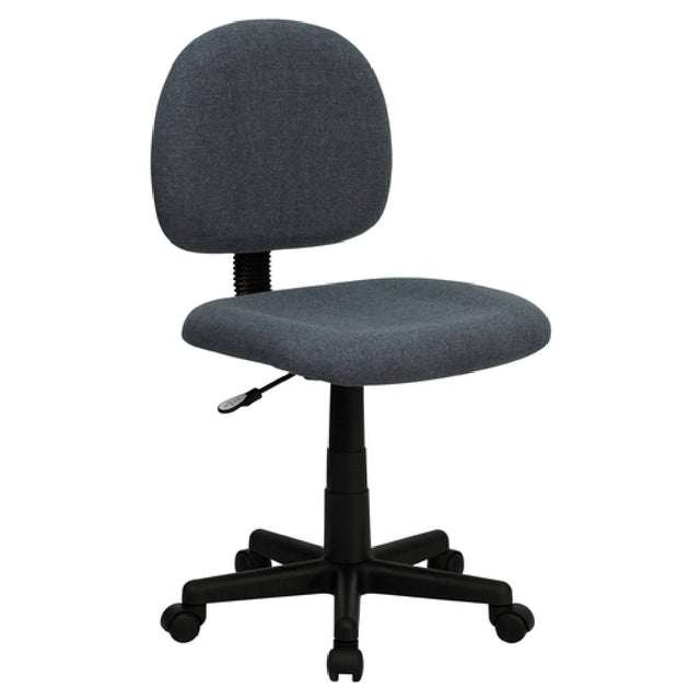 Flash Furniture BT-660-GY-GG Ergonomic Swivel Task Chair 33" To 37-1/2" Adjustable Height