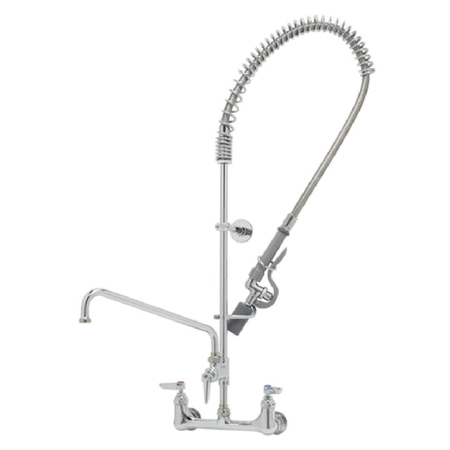 T&S Brass B-0133-A12-V-BC EasyInstall Pre-Rinse Unit Spring Action Wall Mount Base