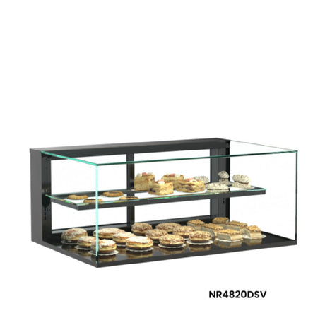 Structural Concepts NR4820DSV - Reveal® Service Non-Refrigerated Display Case, Countertop