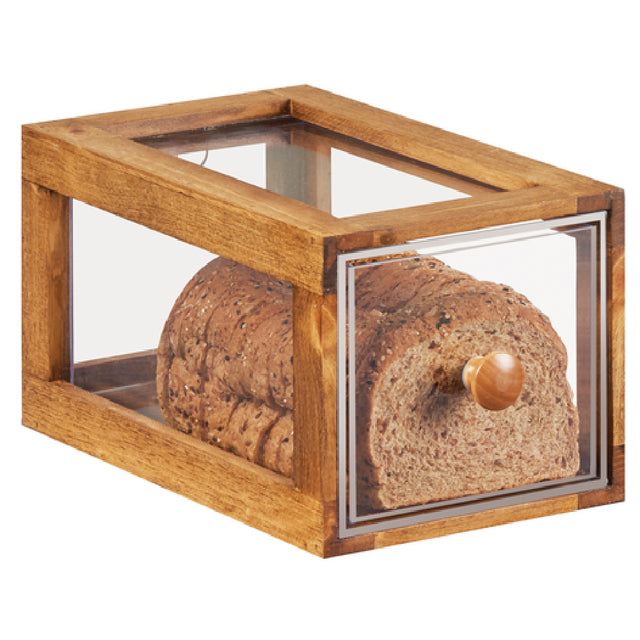 Cal Mil 4200-1-99 Madera Bread Display 7-3/8"W X 13"D X 6-3/4"H Rectangular