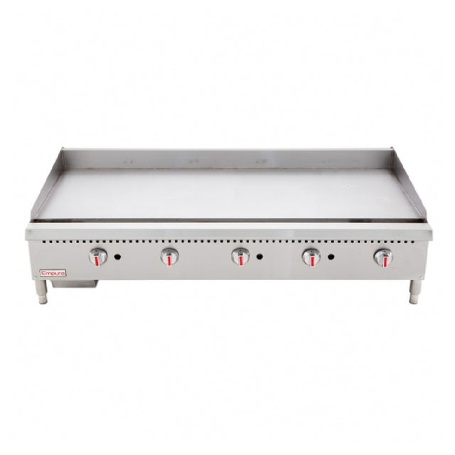 Empura Equipment EMG-60 Stainless Steel Gas Powered Countertop Griddle With 5 Burners 60"W