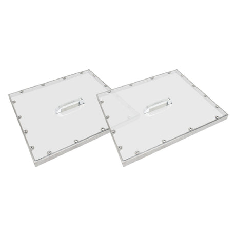 Turbo Air PC-60J Clear Pan Cover (2) 27-3/8 X 22-1/2" X 1-1/4" ( 2 X PC-36J )