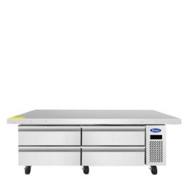 Atosa USA, Inc. MGF8464GR - Chef Base Freezer, 76"W X 32"D X 26-1/4"H, (4) Drawers